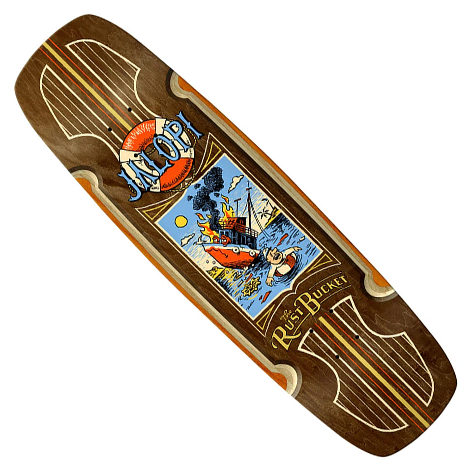 Anti-Hero Jalopi Rust Bucket Shaped Deck