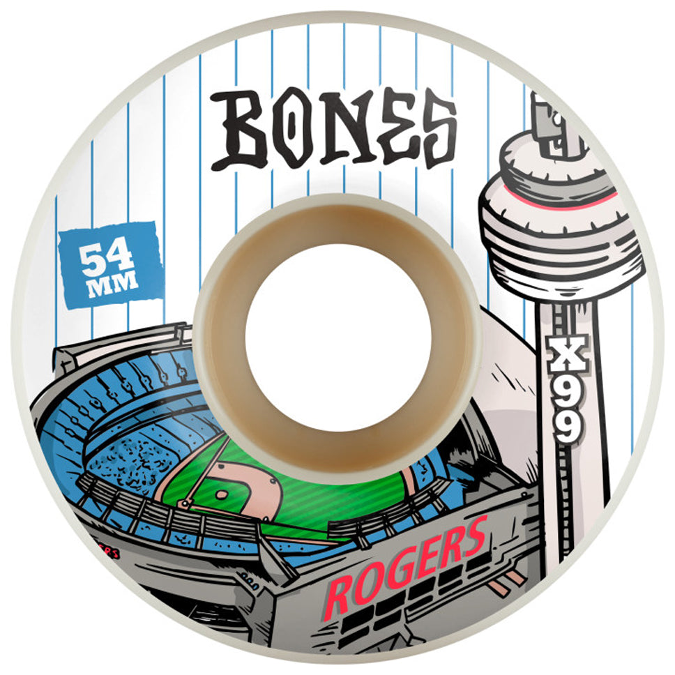 Bones Wheels TJ Rogers Centre V1 99A X-Formula Wheels