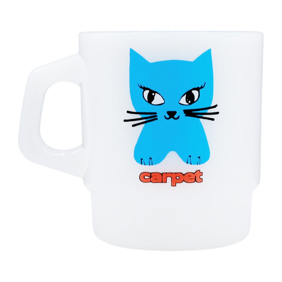Carpet Company Milk Glass Mug