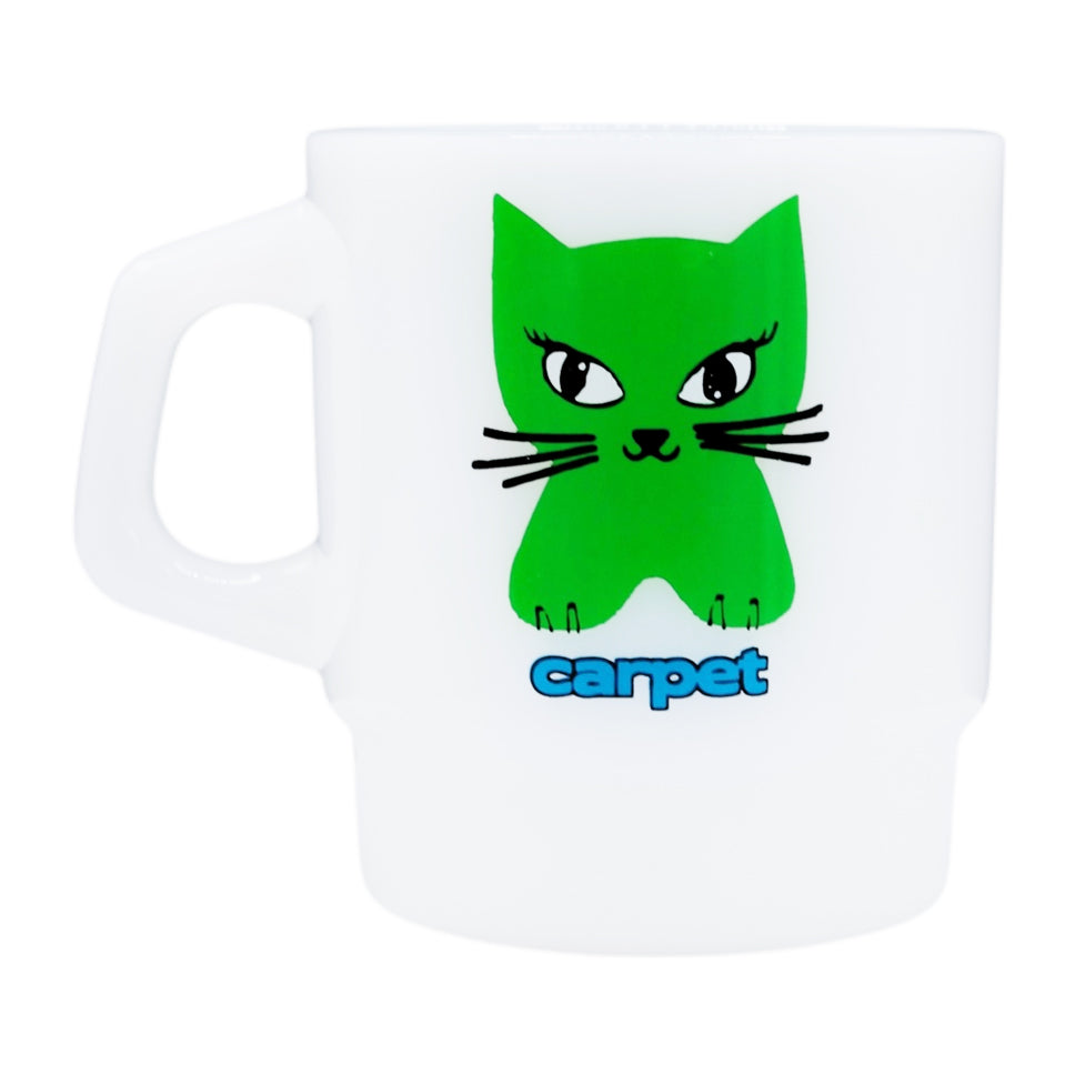 Carpet Company Milk Glass Mug