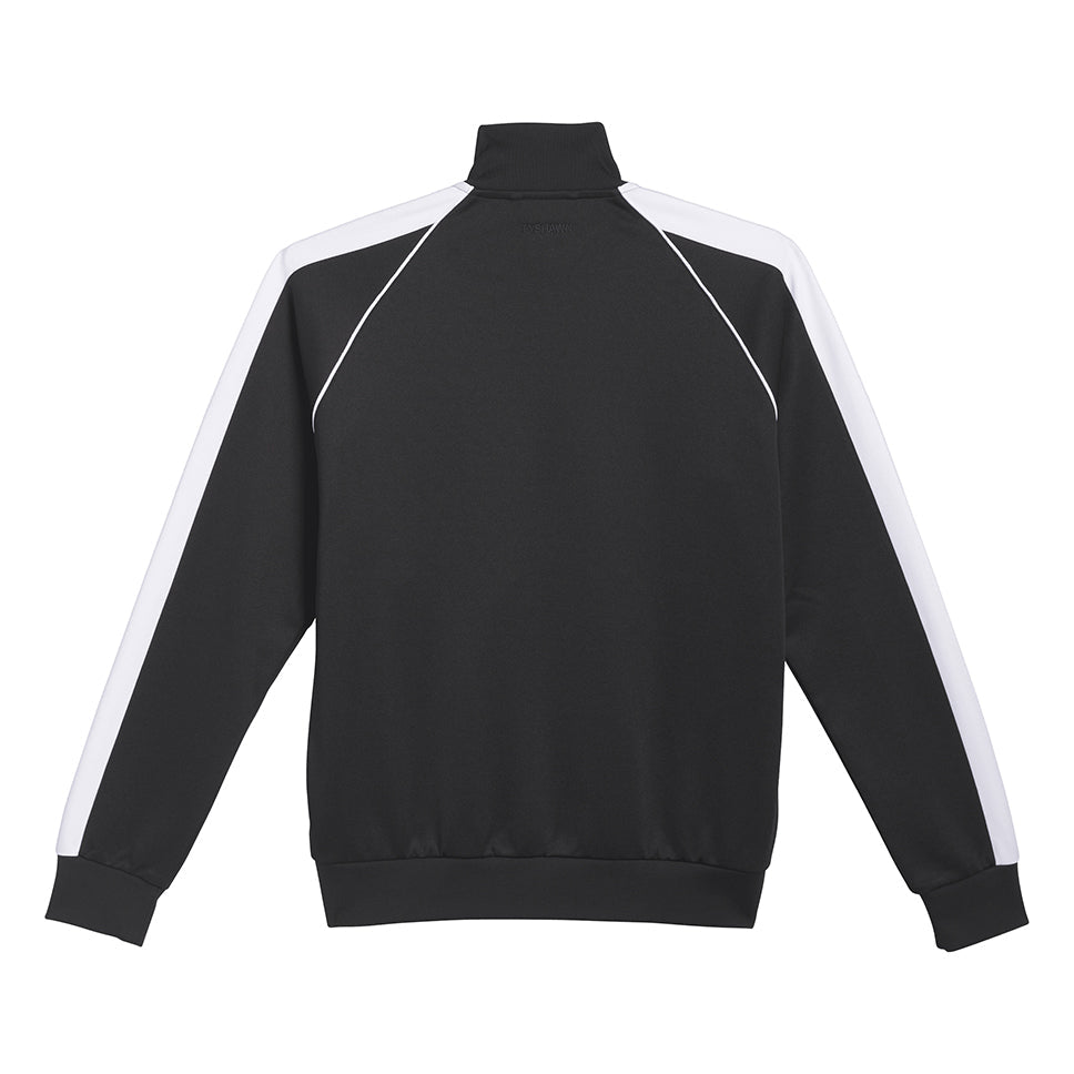 Adidas Black White Grey Tyshawn Track Jacket