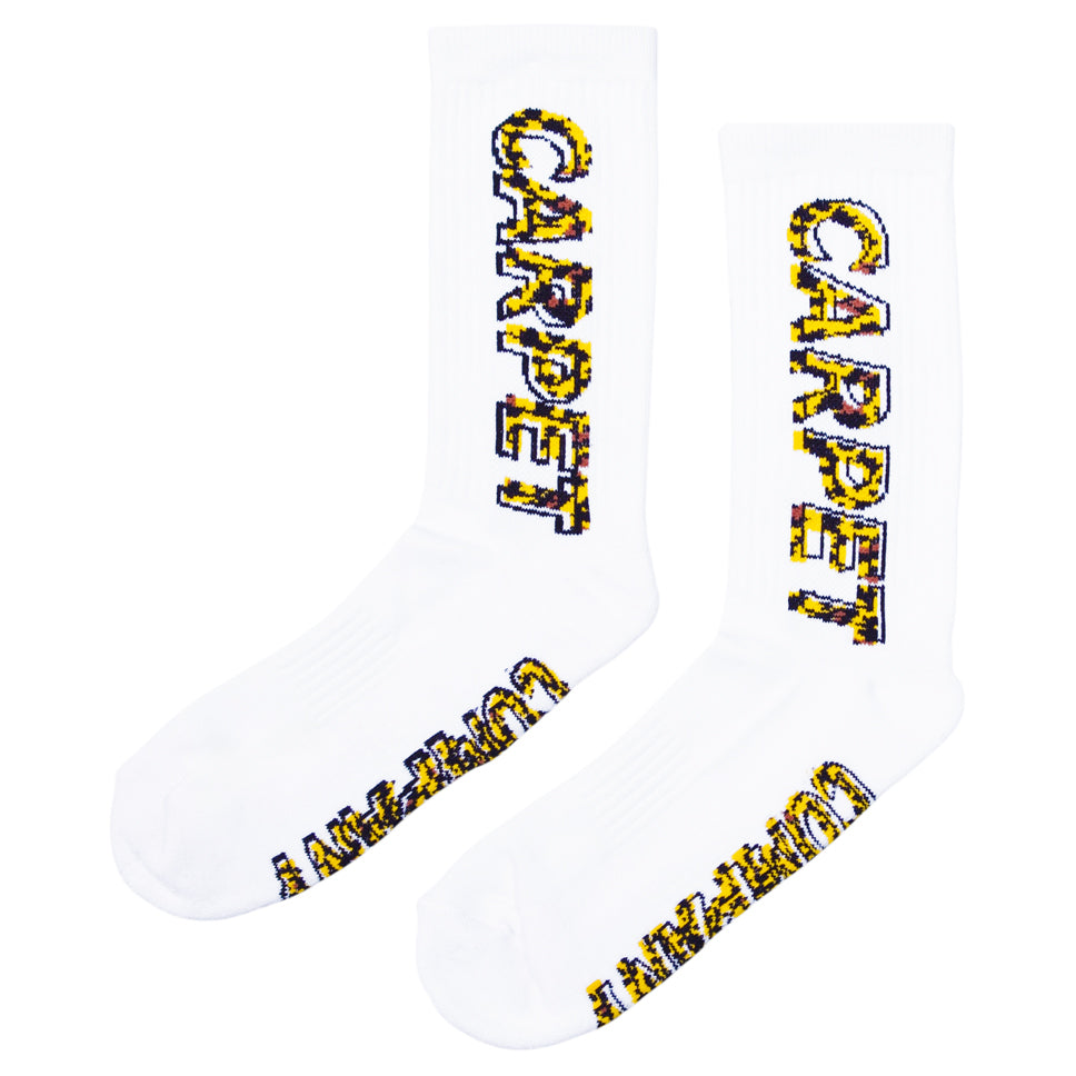 Carpet Company Cheetah Misprint Socks