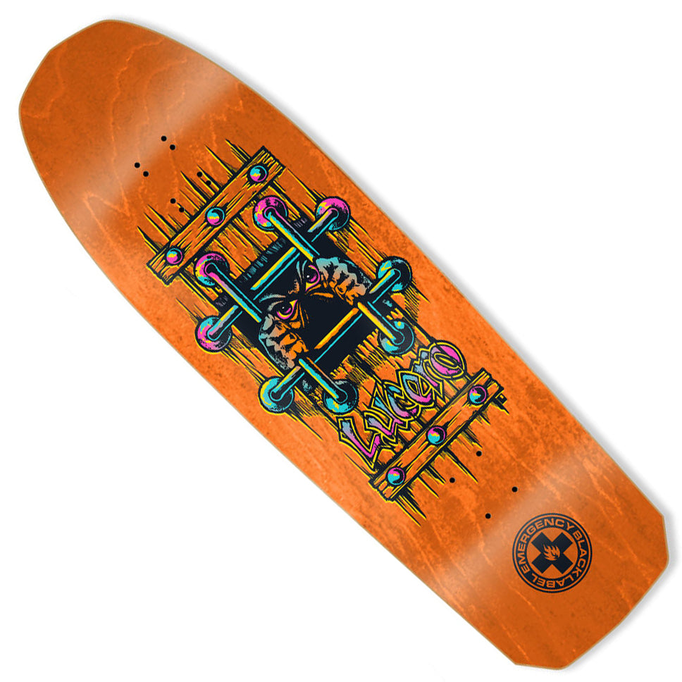 Black Label John Lucero OG Bars Cross Shape Deck