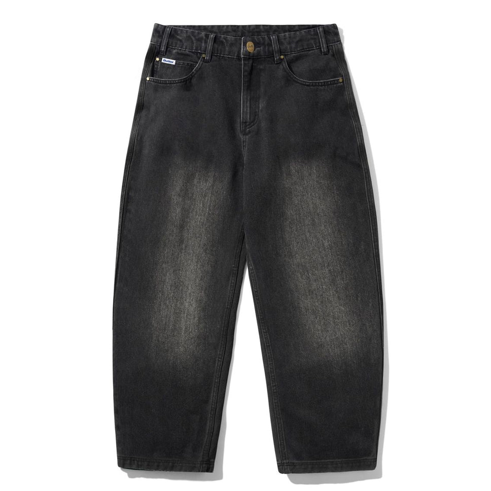 Butter Goods x Peanuts Spike Denim Faded Black Jeans